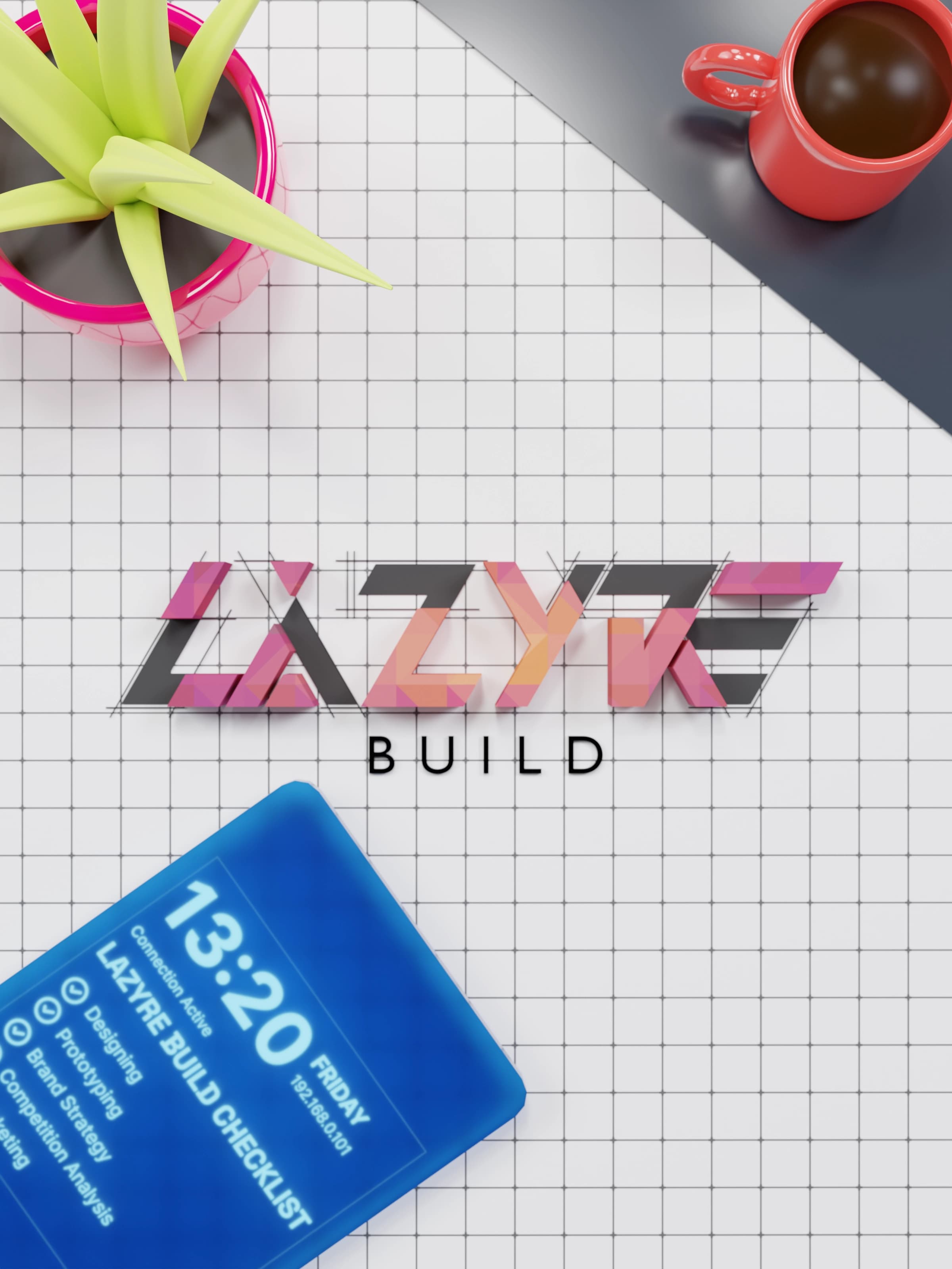 Lazyre Build brand image