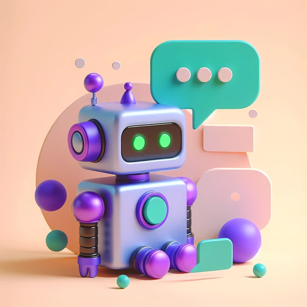 AI chatbots and assistants illustration