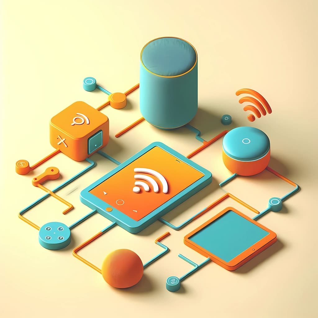 smart device integration illustration