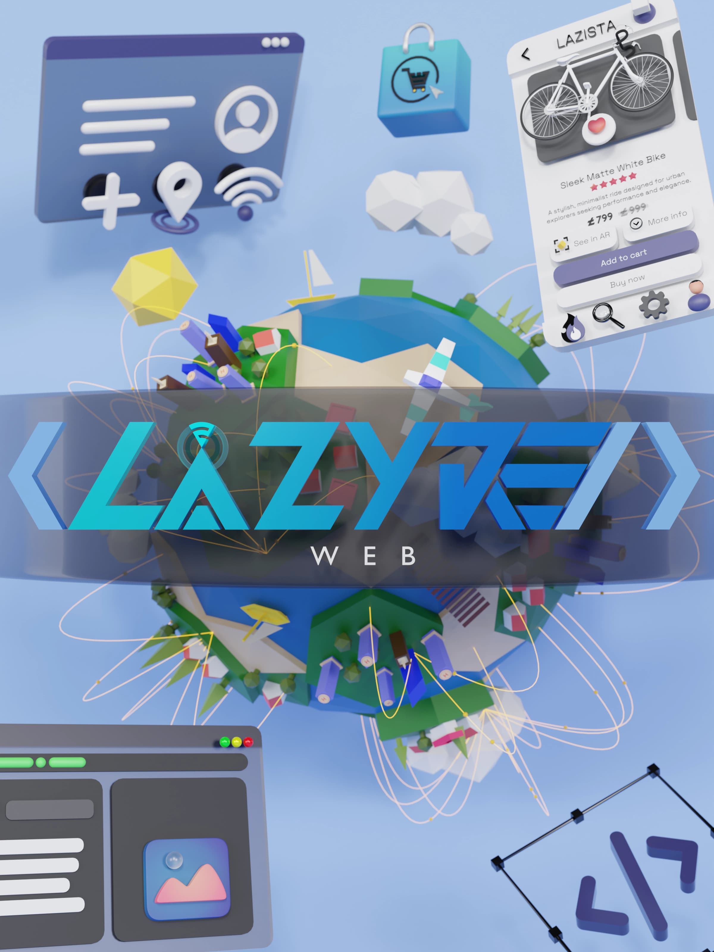 Lazyre Web brand image