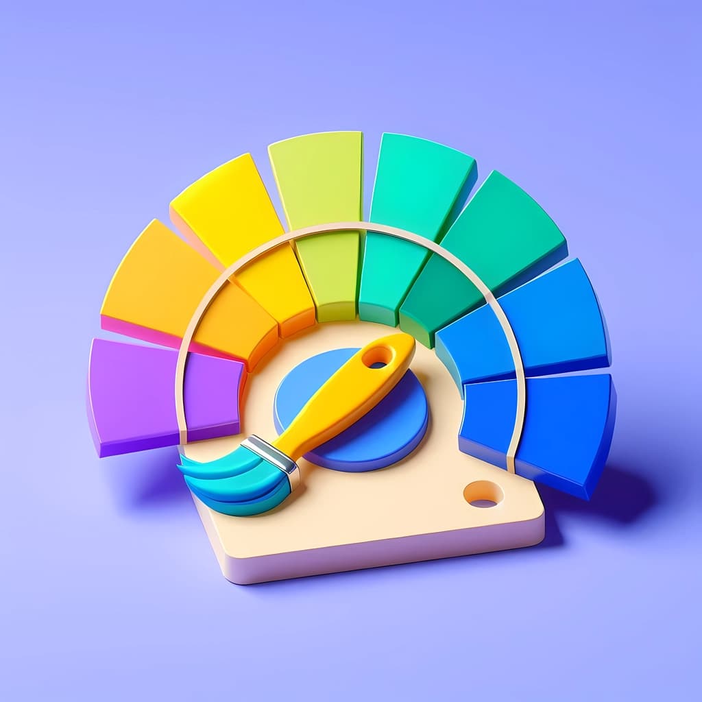 brand color schemes illustration